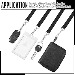 Patelai 60 Pcs Breakaway Lanyards with J Hook Bulk