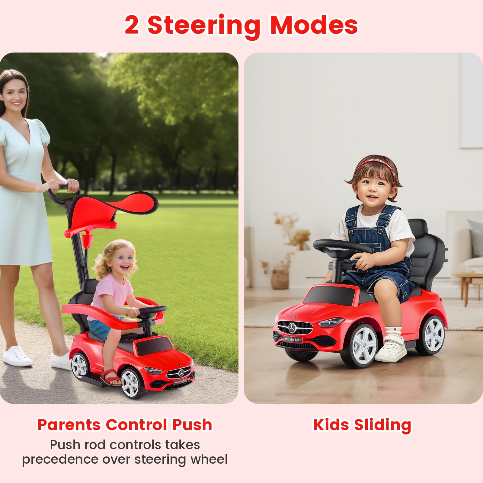 Mercedes Benz Push Car
