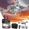 Generic todays deal Drone with 1080P HD FPV Camera Remote Control Toys Gifts for Boys Girls with Altitude Hold Headless Mode Start Speed Adjustment, App Control, 3 Speed Gears, Gesture Control, Gray