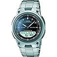 Casio AW80 Series | Men’s Analog-Digital Watch | 50M Water Resistance | Multi Alarms | 100 SEC Stopwatch | Countdown Timer | World Map for World Time | LED Light | LC Display | 10 Year Battery