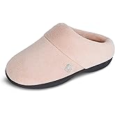 isotoner womens Classic Clog Non-slip Memory Foam Slippers