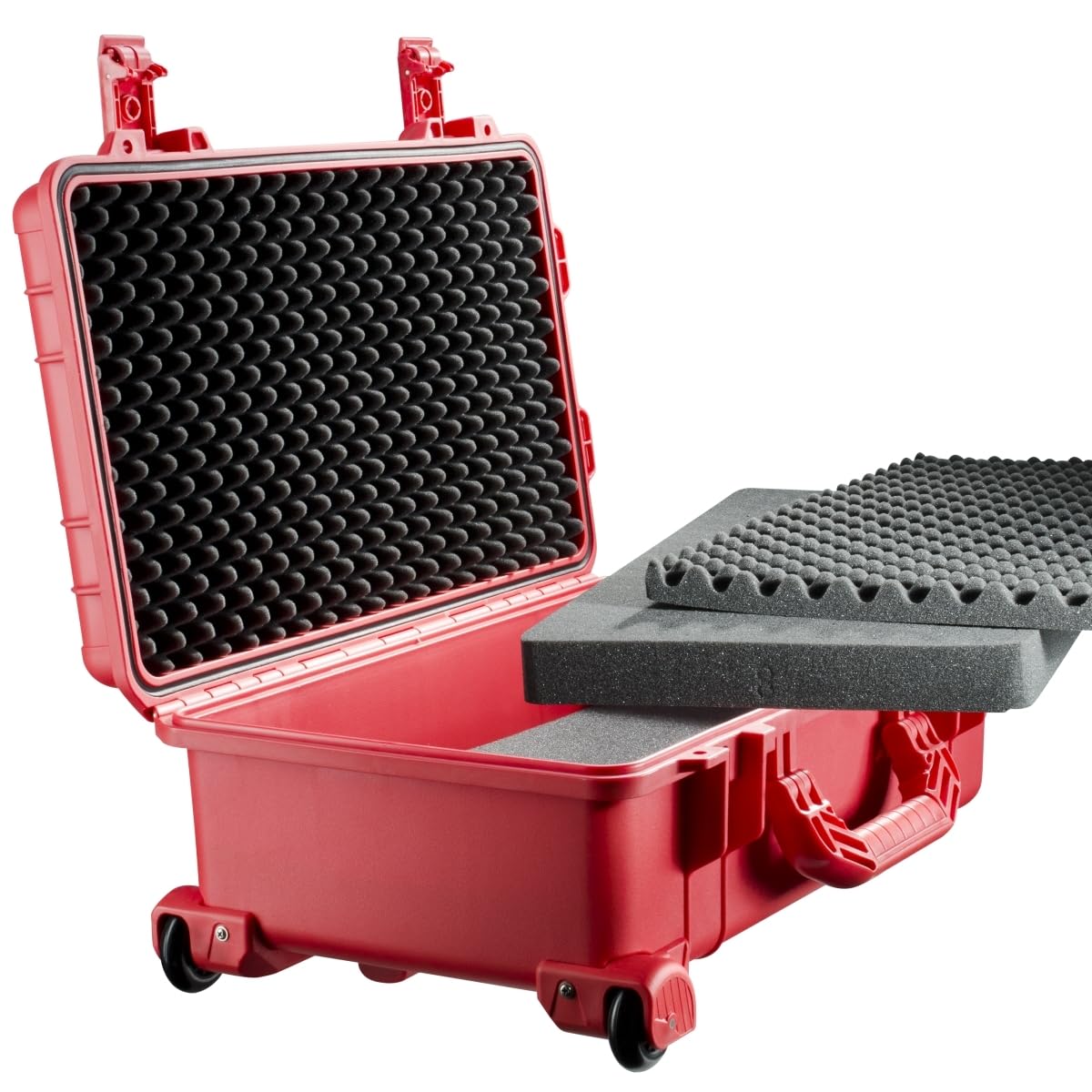 Mantona Outdoor Protective Trolley, red
