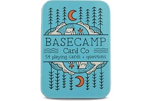 BASECAMP CARD CO. Basecamp Cards Second Edition – 54 Family-Friendly Conversation Cards – Unique Conversation Starters for Deeper Talks & Lasting Memories – Interactive Family Card Games