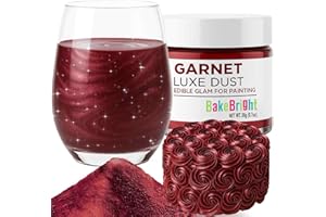 SWEETS & TREATS BOUTIQUE Bulk (20g) Red Luster Dust Edible Glitter for Cocktails | Premium Edible Maroon Red Luster Dust for Drinks Cake Decorations - Red Edible Glitter for Drinks Cupcakes Cookies Cakes Food Paint