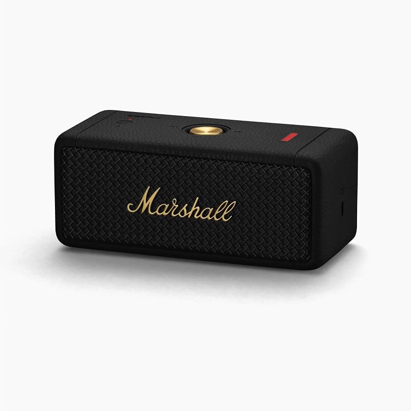 Emberton II Bluetooth Portatif Haut-Parleur, Sans Fil, Résistant à l'eau Enceinte- Noir
