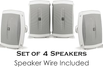 4 speaker set