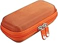 Hard EVA Travel Orange Case for Jackery Bar Pocket-sized 6000mAh Ultra Compact Portable Charger by Hermitshell