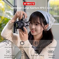 VILTROX 56mm F1.7 f/1.7 Z-Mount, STM Large Aperture