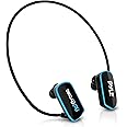 Pyle Upgraded Waterproof MP3 Player - V2 Flextreme Sports Wearable Headset Music Player 8GB Underwater Swimming Jogging Gym E