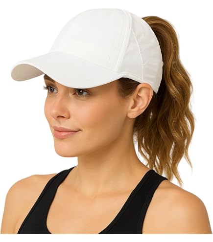 Ponytail Running Hat for Women with Large Hole – Foldable Breathable LEKODE Ponytail Running Hat for Women with Large Hole  main image 2