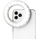 LITTIL Selfie One - Selfie Ring Light for Phone Rechargeable Cell Phone Ring Light Clip On for iPhone, Android, and Laptop Ca
