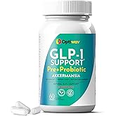 GLP-1 Support Weight Loss Pre + Probiotic Akkermansia Supplement - Women Men Natural Appetite Suppressant & Metabolism Booster - Daily Support to Activate Hunger Control Curb Cravings Gut & Fat Burn