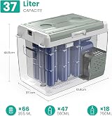 Alpicool GC40 37L Portable Car Refrigerator Freezer 12V 240V view 2
