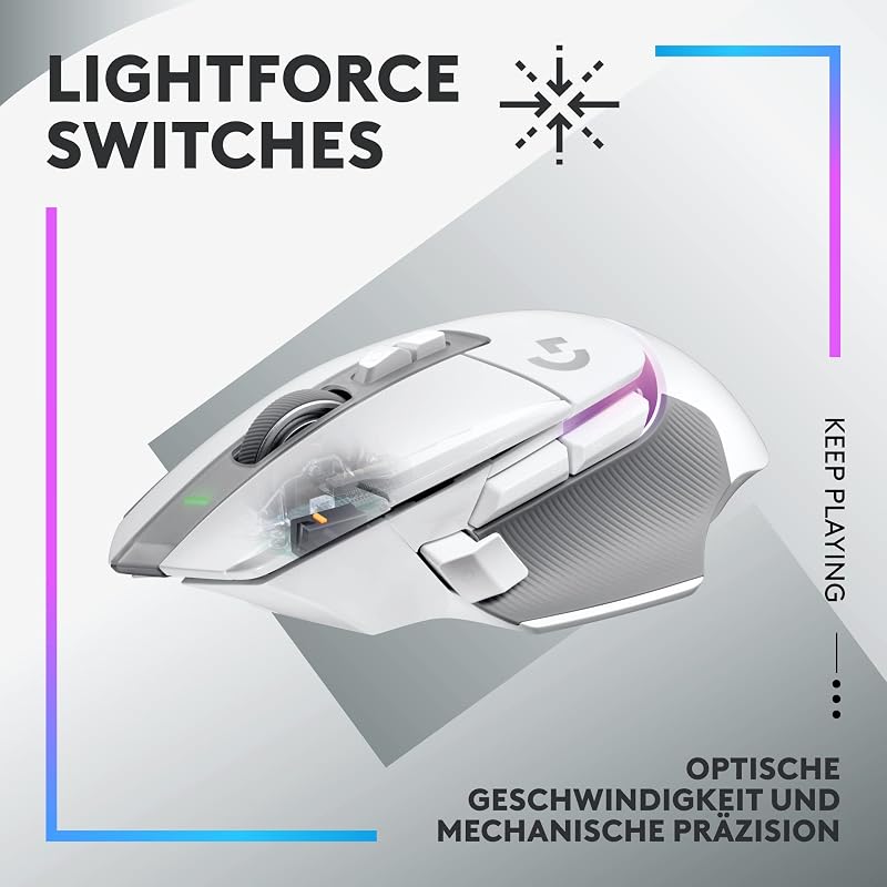 G502 X PLUS LIGHTSPEED Kabellose RGB-Gaming-Maus