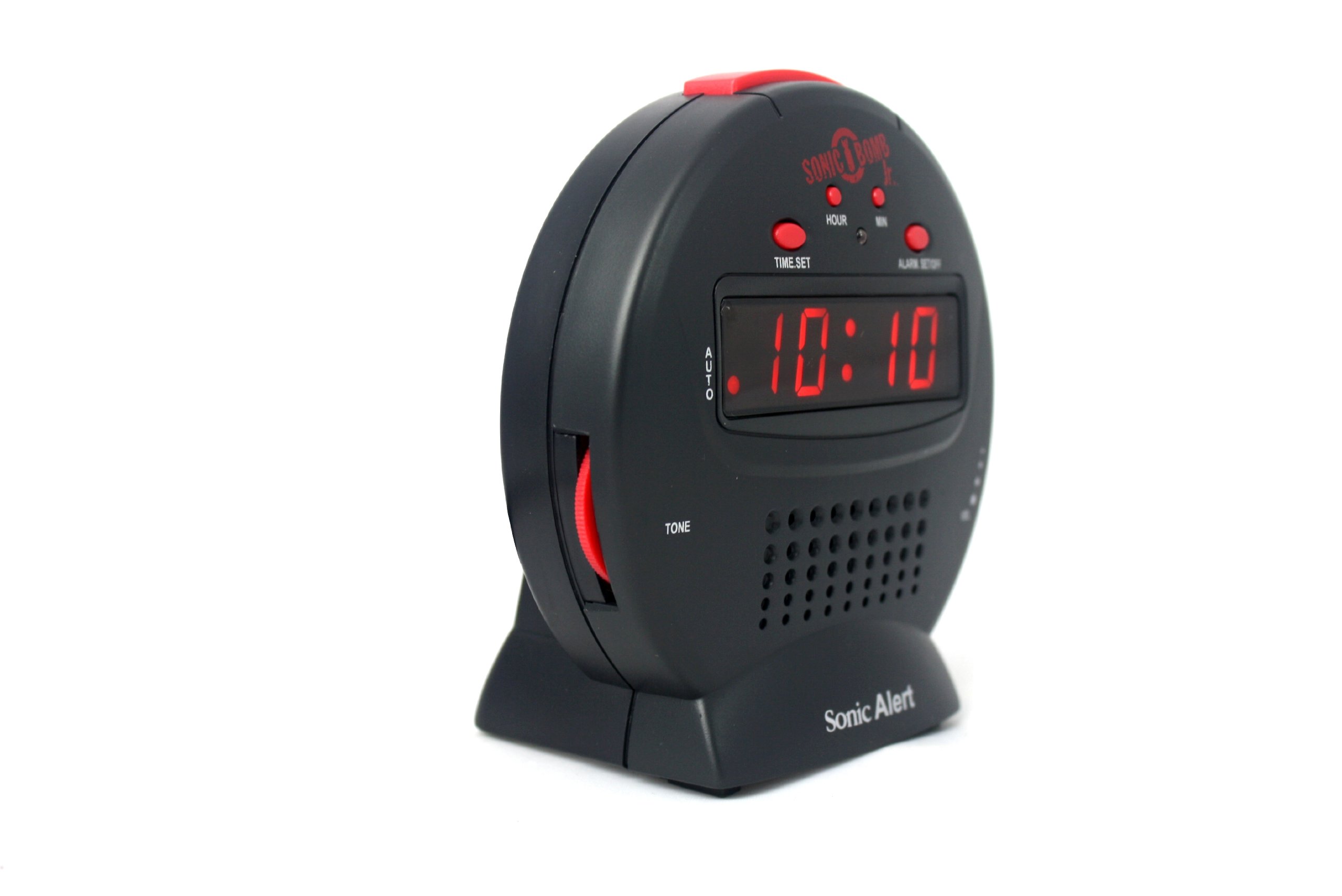 Sonic Alert SBJ525SSUK SBJ525SSSonic Bomb Junior Alarm Clock with