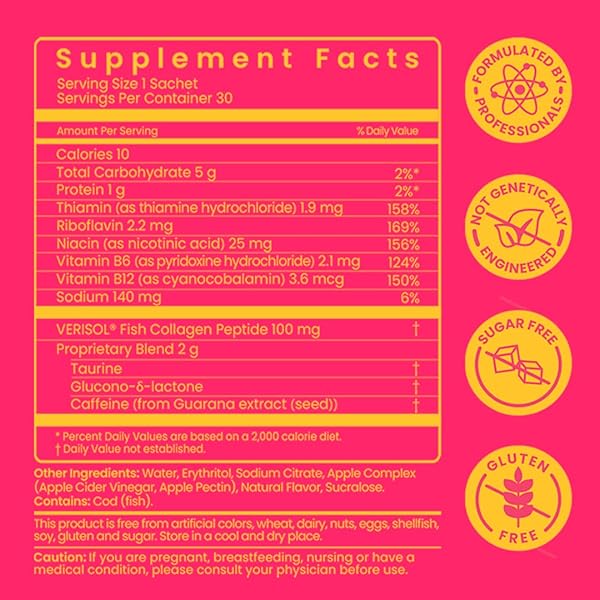 BEME VITAMIN B12 LIQUID SHOT, BESTRONG – VITAMIN B 12 DRINKABLE LIQUID SUPPLEMENT SUPPORTS ENERGY BOOST, FOCUS, & CONCENTRATION (30 SACHETS, APPLE (OLD))