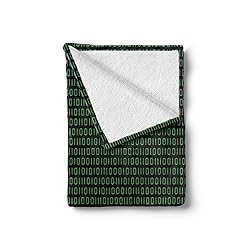 Ambesonne Programmer Throw Blanket, Digital