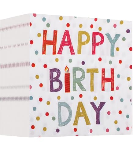 Zelten Lot De 20 Serviettes En Papier Coloré Double épaisseur De Style