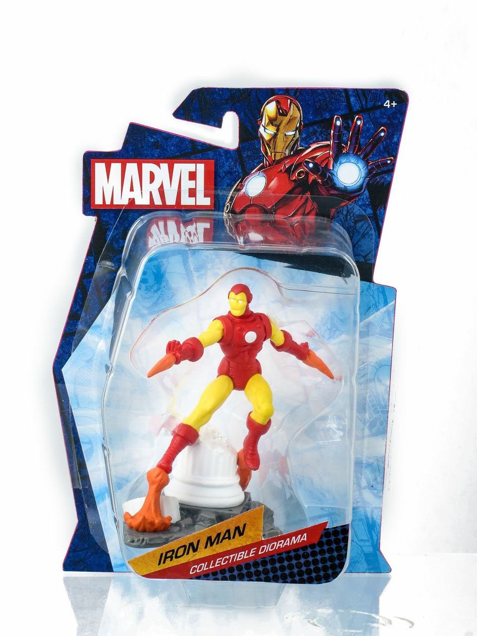 Marvel 2.75-Inch Diorama Iron Man Figurine