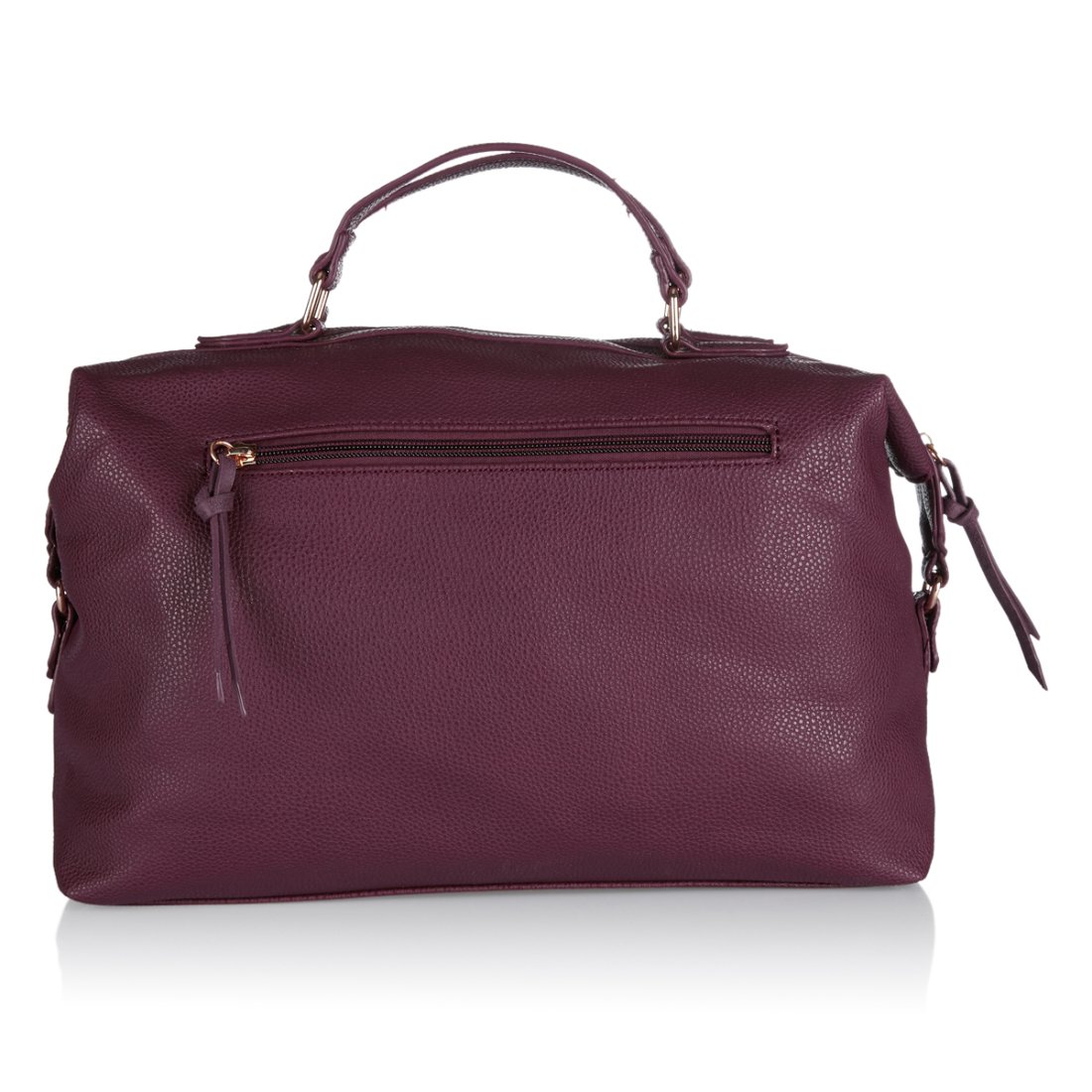caprese andra women's satchel (plum) ()