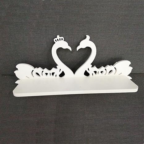 GYP Weißes Holz Plastik geschnitzte Schwan Wand Mount Hochzeit Geschenk Pylon Wandhalterung kaufen ( Farbe : #1 )