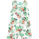 Disney Mickey Mouse Minnie Mouse Hawaiian Matching Family Hawaiian Button Down Shirt Adult