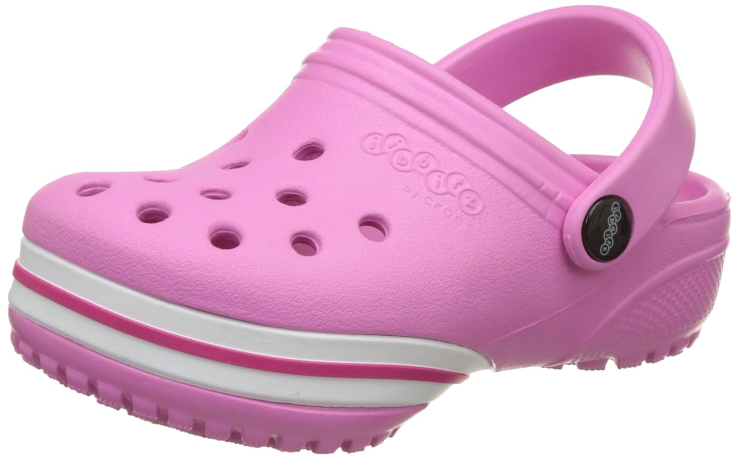 pink crocs with jibbitz