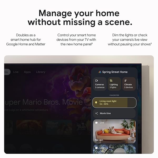 GOOGLE TV STREAMER 4K – FAST STREAMING ENTERTAINMENT ON YOUR TV WITH VOICE SEARCH REMOTE – WATCH MOVIES, SHOWS, LIVE TV, AND NETFLIX IN 4K HDR – SMART HOME CONTROL – 32 GB OF STORAGE – PORCELAIN
