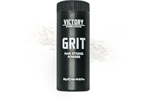 Victory Barber & Brand Grit Styling Powder for Men Men’s Hair Products Made in the USA | Composite Clay Styling Powder | 0.35 oz