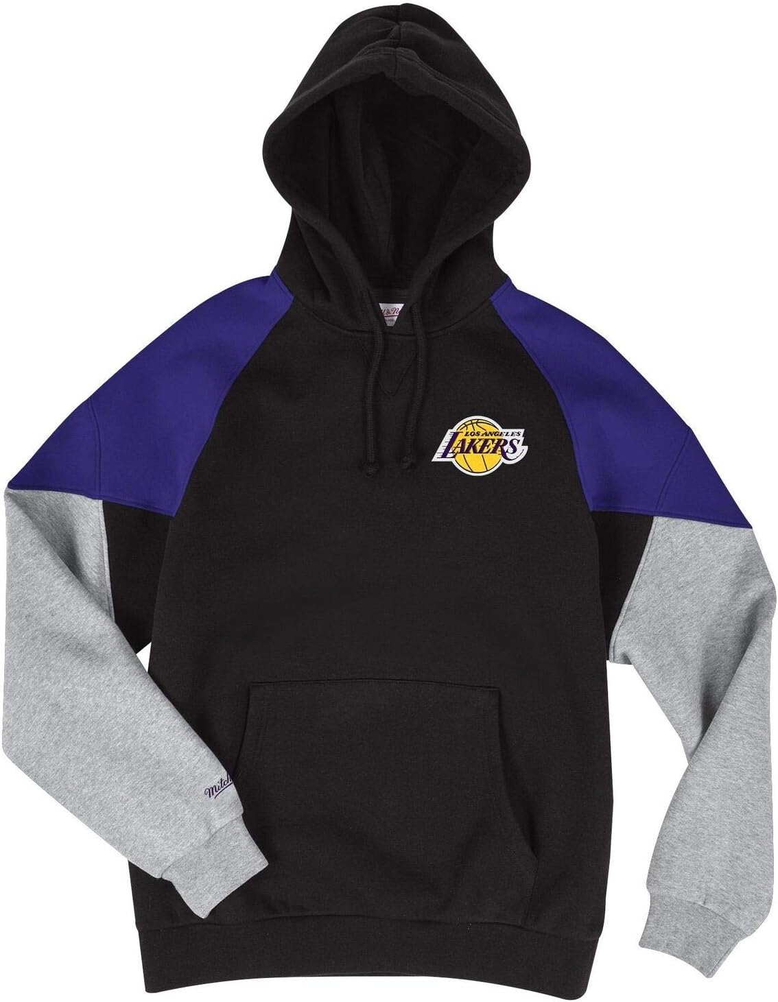 lakers hoodie mitchell and ness