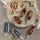 Lékué Classic Creamy Ice Cream Moulds 4 Units Brown view 3