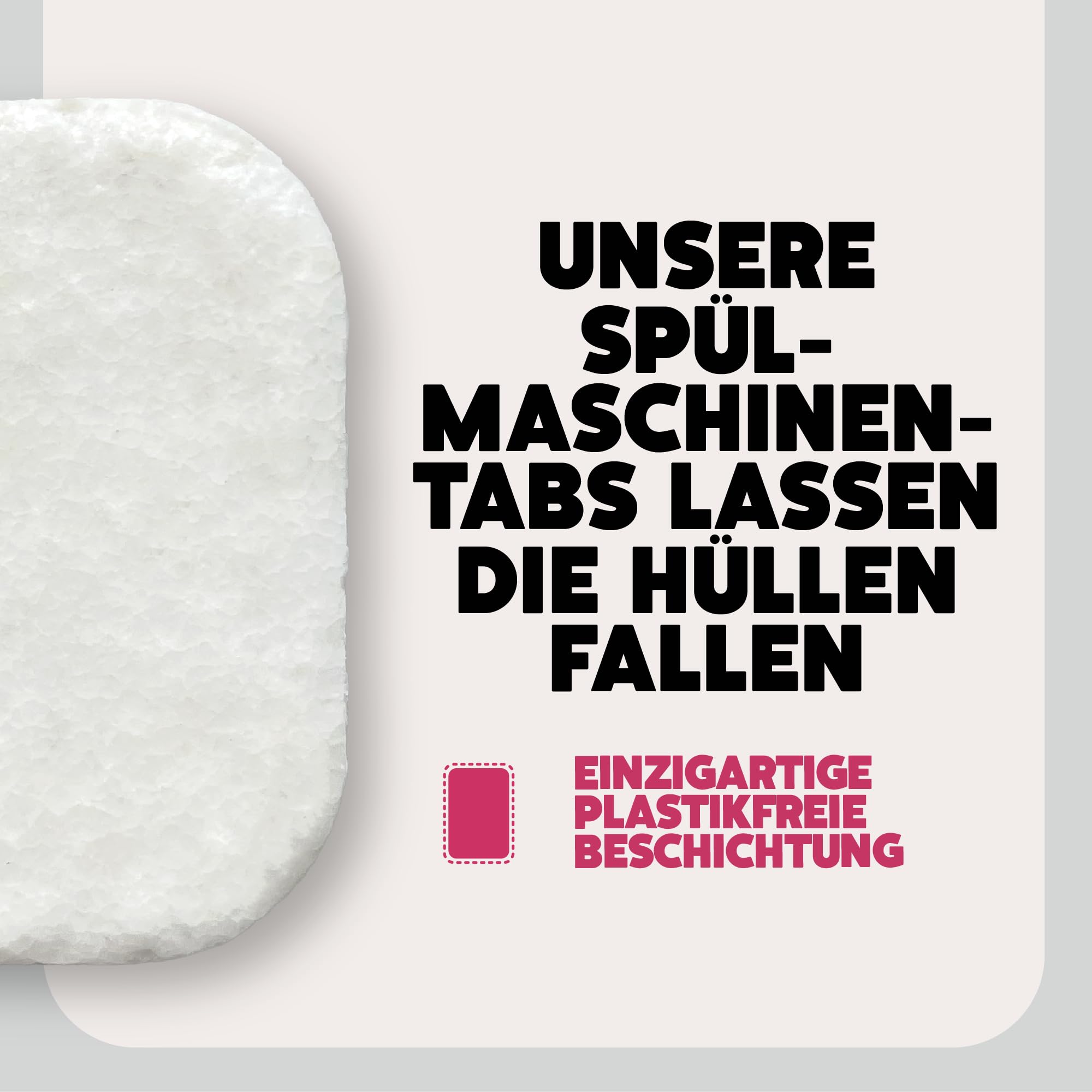 Ecover Zero Spülmaschinentabs, mit Geschirrspülsalz und Klarspüler, ohne Duft, ecover spülmaschinen-tabs, 24 Tabs Packung 4