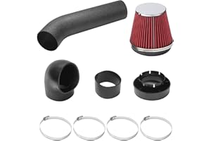 4'' LS Swap Cold Air Intake Kit Compatible with LS1 LS2 LSX LQ4 LQ9 Restomod A-Body G-Body Chevelle Camaro GTO Monte Carlo Ca