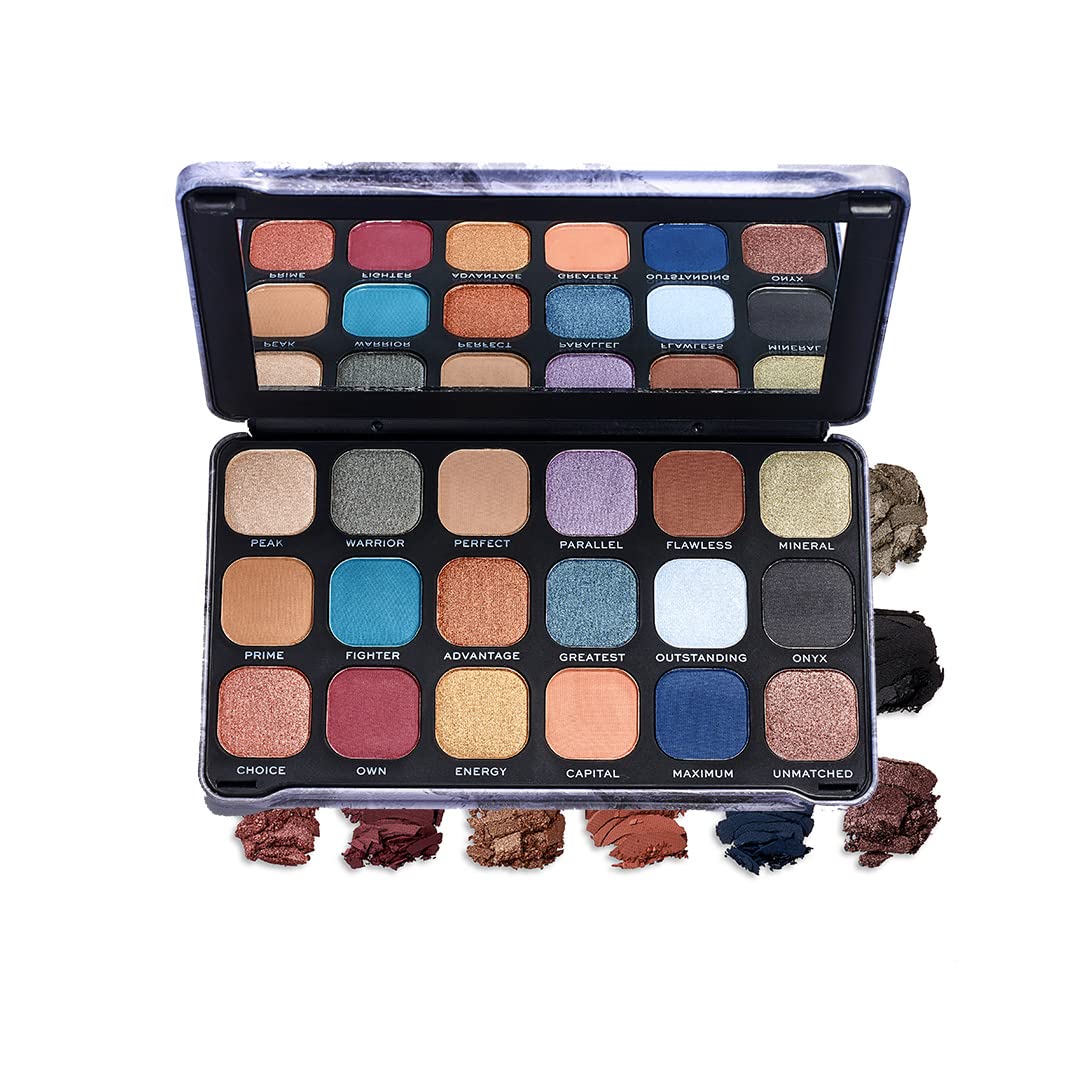 Makeup Revolution Forever Flawless Optimum Eye Shadow Palette 18 x 1.1 g