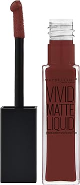 Maybelline Color Sensational Vivid Matte Liquid Lipstick 37 Coffee Buzz