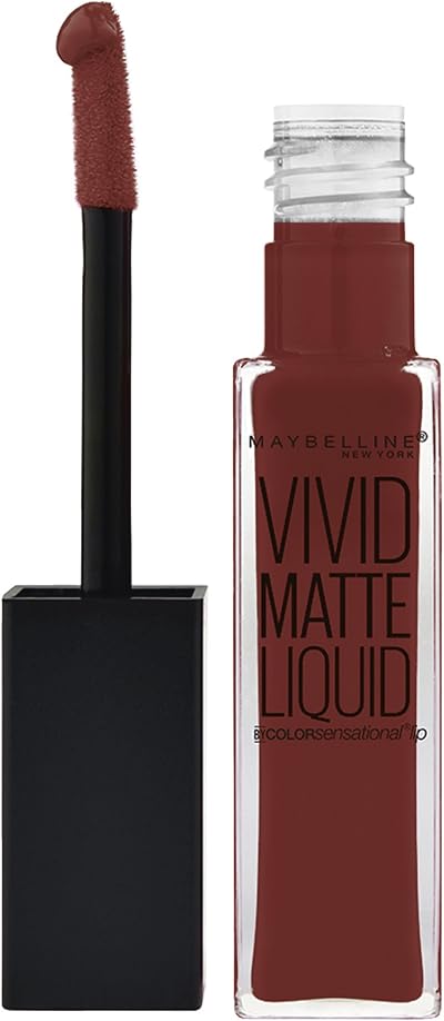 Maybelline Color Sensational Vivid Matte Liquid Lipstick 37 Coffee Buzz