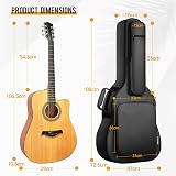 CAHAYA Guitar Case 18mm Padding Deluxe Blended Fabric 40 41 42 in view 2