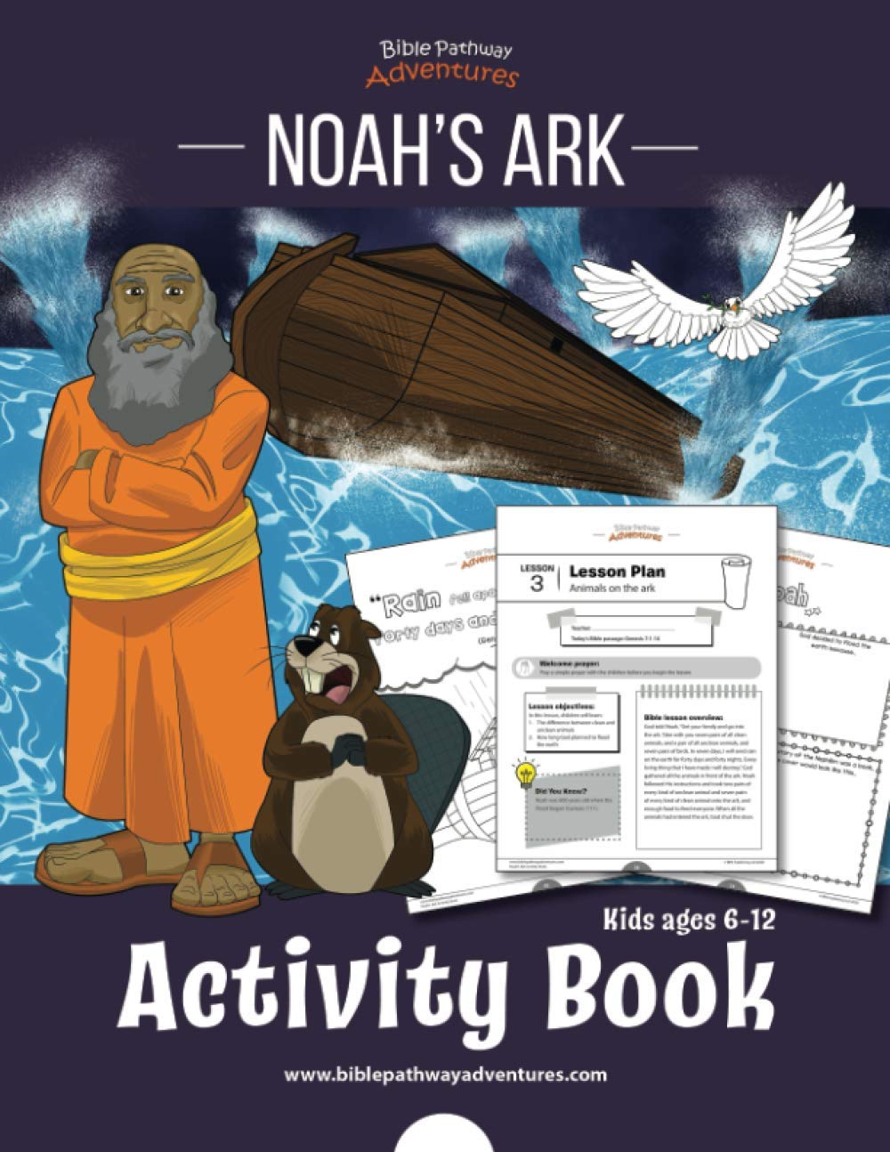 noah s ark activity book adventures bible pathway reid pip 9781777160111 amazon com books