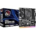 ASRock B550M Phantom Gaming Riptide, AMD B550, AM4, Micro ATX, 4 DDR4, HDMI, DP, XFire, 2.5GB LAN, RGB, 2X M.2