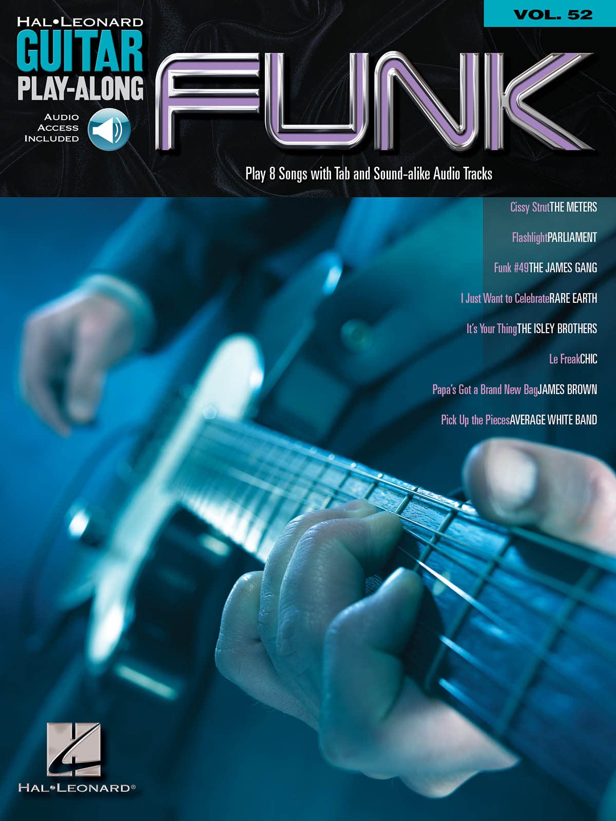 Guitar Play-Along Volume 52: Funk (Hal Leonard Guitar Play-Along)