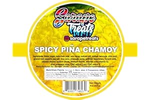 Sarape Treats Chamoy Rim Dip Mexican Tamarind Paste for Drinks, Fruit, Alcoholic Beverages, Candy, and More (Spicy Pineapple/Piña Picante)