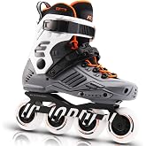JC JORDEN Inline Skates for Women Men, Fitness Speed Racing Skates with Durable Outer Shell, Adult Male Female, Professional Outdoor Fitness Roller Skates Blades for Unisex