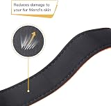 HEELE Reflective Dog Collar Adjustable XS Orange 20-30cm Neoprene Pad view 5