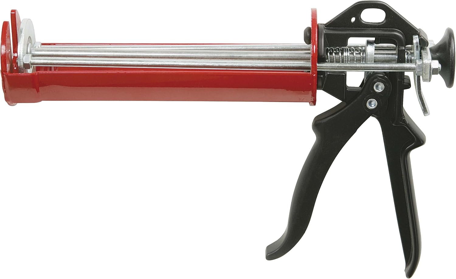 KS Tools 980.2010 Dual Piston Caulking Gun 310 ml, Red / Black