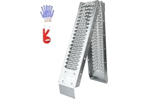 LIEKUMM 67" Heavy Duty Motorcycle Ramp, Folding Loading Ramp 480 lbs Capacity, Steel Truck Ramps for Pickup Trucks, ATVs, Dirt Bikes, Lawn Mowers, Snowmobiles 1-Pack