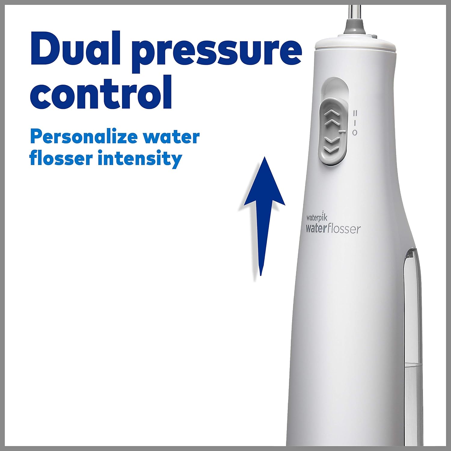 Waterpik Cordless Water Flosser, Battery Operated & Portable for Travel & Home, ADA Accepted Cordless Express, White WF-02: Beauty