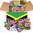 Jamaican-Caribbean Variety Snack Box with Armband| Chips, Cheesy Snacks, Biscuits and Sweet Treats (Variety Box)