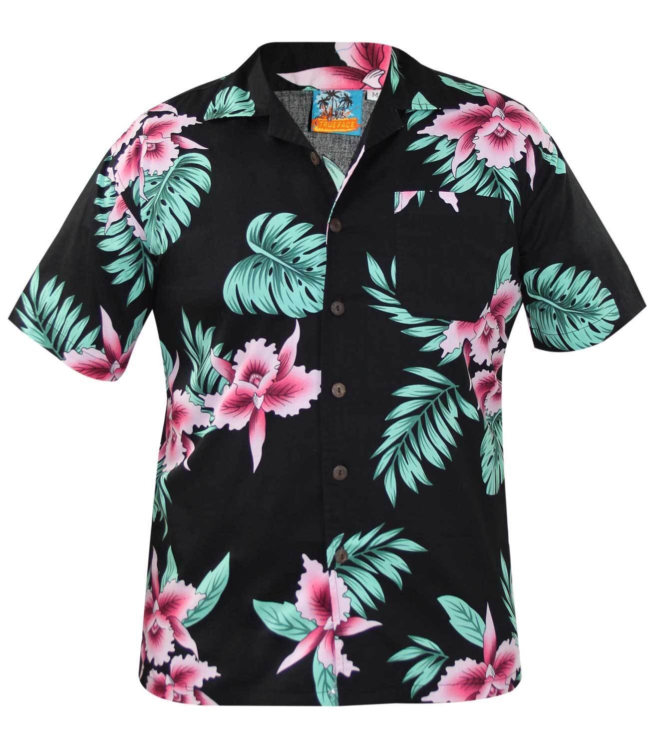 True Face Funky Hawaiian Shirt Men 