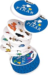 Asmodee Dobble Pixar Quick Reaction Card Game 2-5 Players 4+ 20 Min view 2