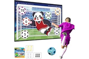 Enjoyfly Soccer Ball Game Set for Kids and Adults, Indoor Outdoor Family Fun, Backyard Games, Toys for Kids, Birthday